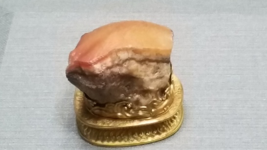 A piece of braised pork, made from stone
